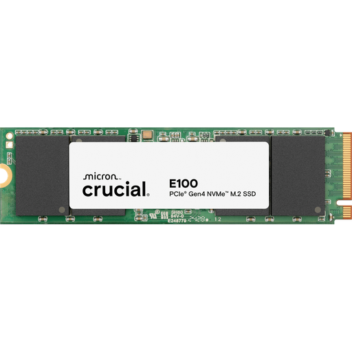 [CT1000E100SSD8] CRUCIAL CT1000E100SSD8, E100, 1TB, 5000/4500, Gen4, NVME PCIe M.2 2280, SSD