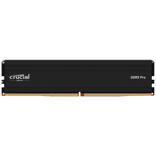 [CP16G64C38U5B-PRO] CRUCIAL CP16G64C38U5B PRO, Overclocking, 16GB, DDR5, 6400MHz, CL38, 1.1V, XMP 3.0, Desktop Ram (Soğutuculu)