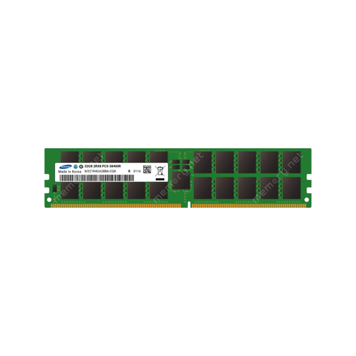 [M321R4GA3BB6-CQKET] SAMSUNG M321R4GA3BB6-CQKET 32Gb 4800Mh.  DDR5 ECC Dual Rank RDIMM, SERVER RAM