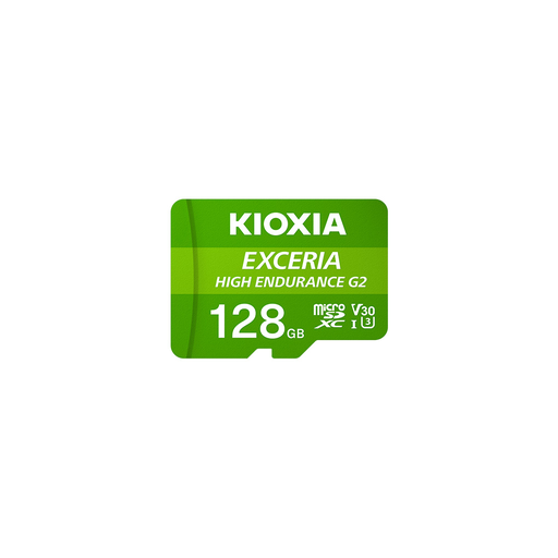 [LMHE2G128GG2] KIOXIA 128GB ExceriaG2, LMHE2G128GG2, A1 V30 4K, CL10, 100Mb/s, MicroSD Kart Bellek (SD Adaptörlü)