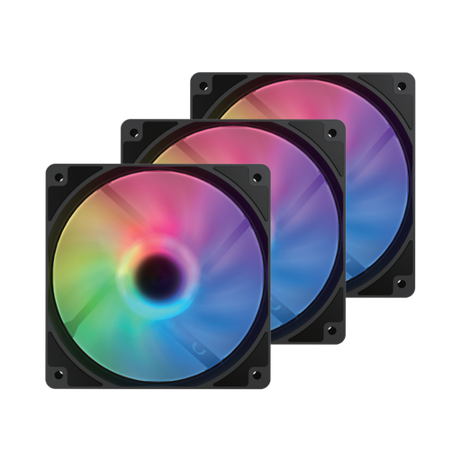 [VF1200FC] VENTO VF1200FC, 120mm, ARGB, Kasa Fanı, 3-lü Paket
