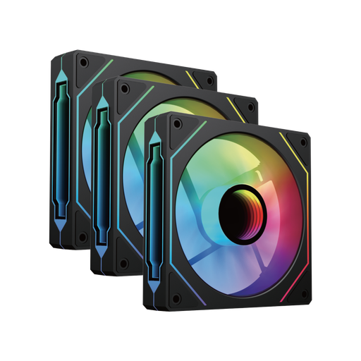 [VF1202FI] VENTO VF1202FI, 120mm, ARGB, Kasa Fanı, 3-lü Paket