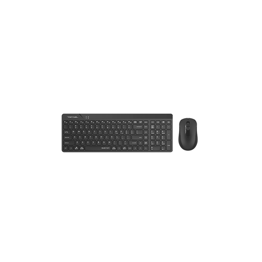 [FG2300-AIR2] A4 TECH FG2300 AIR2 Siyah, FSTYLER, 2.4Ghz Mini Kablosuz, Türkçe Q, SESSİZ Klavye Mouse Set