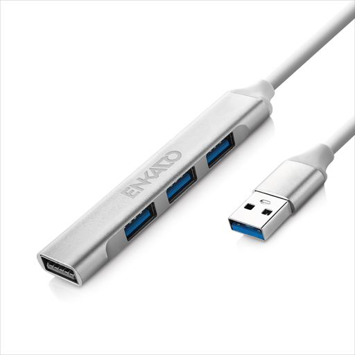 [EKD-UH60] ENKADO EKD-UH60, USB3.0 to 3xUSB 2.0, 1xUSB 3.0, Metal, USB HUB