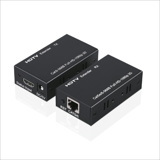 [EKD-HE60] ENKADO EKD-HE60, HDMI Extender 60mt. Cat6 Kablo Üzerinde 60Metre Görüntü Aktarıcı.