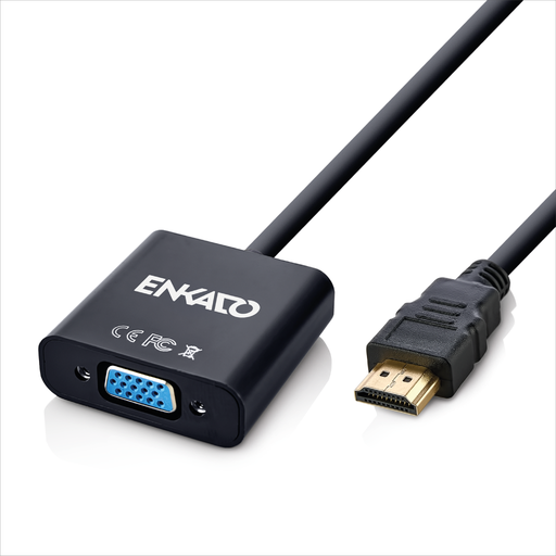 [EKD-HV10] ENKADO EKD-HV10, HDMI To VGA Çevirici Adaptör