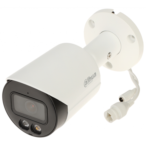 [IPC-HFW2449S-S-IL] DAHUA  IPC-HFW2449S-S-IL, 4Mpix, Full Color, 3,6mm Lens, H265+, 30Mt Gece Görüşü, IP67, Dahili Mikrofon, PoE Bullet IP Kamera