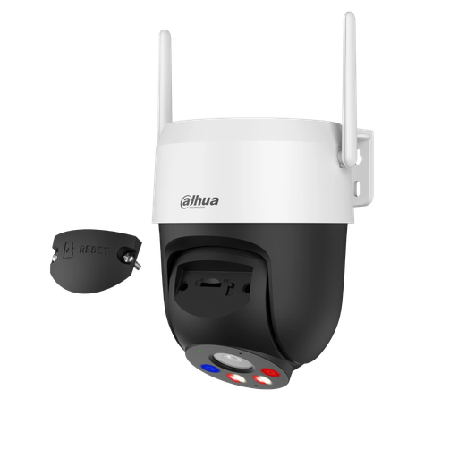 [P5AS-PV] DAHUA P5AS-PV, 5Mpix, 4mm Lens, H265,  Dual Smart Light, IP66, Wifi, Dahili Mikrofon, PT Speed Dome IP Kamera