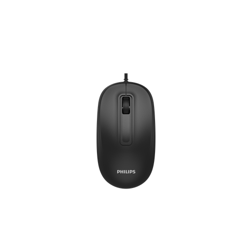 [SPK7238B] PHILIPS SPK7238B, Siyah, Usb Kablolu, 1200dpi, 3 Tuşlu Optic Mouse