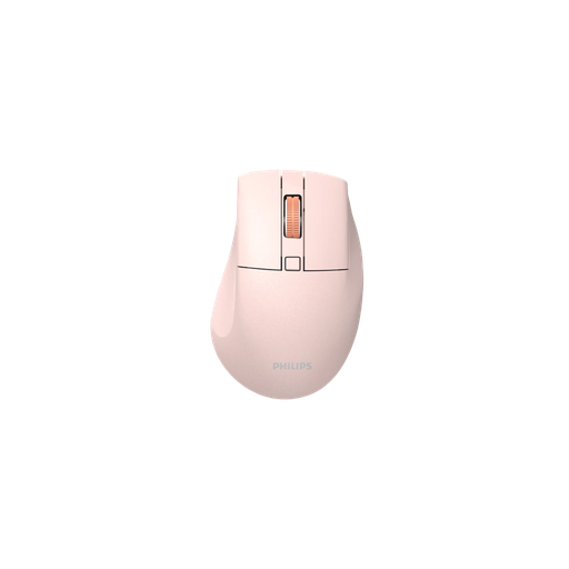 [SPK7528P] PHILIPS SPK7528P, SESSİZ, Pembe, USB Nano  2,4Gh ve Bluetooth Kablosuz, 1600dpi, Optic, 3 Tuşlu, Ergonamik, Sessiz Click, Mouse