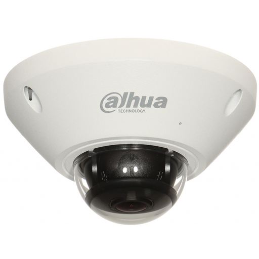 [IPC-EB5541-AS] DAHUA  IPC-EB5541-AS, 5Mpix, 1.4mm Lens, 10Mt Gece Görüş, H265+, IK10, IP67, Dahili Mikrofon, Sd Kart, Metal Kasa, Fisheye  IP Kamera