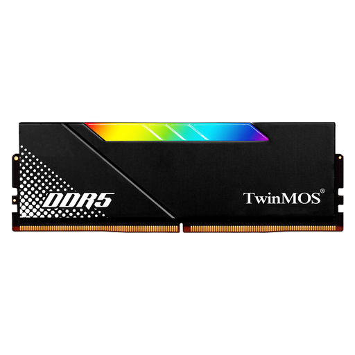 [TMD516GB6000URGB36B] TwinMOS TMD516GB6000URGB36B, VoltX, 16GB,  DDR5, 6000MHz, CL36, 1.35V, RGB, Desktop Ram (Soğutuculu)