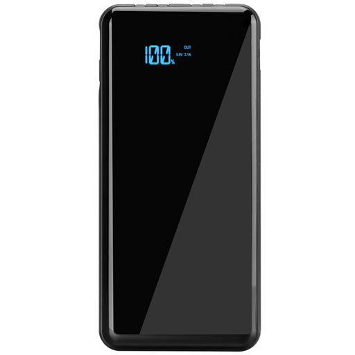 [IP-G13K] S-LINK IP-G13K, Siyah, 10.000mAh, 1xUSB, 1xMicro USB, 4in1 Kablolu (Type-C, Lightning, Micro ve USB), LCD Göstergeli, PowerBank