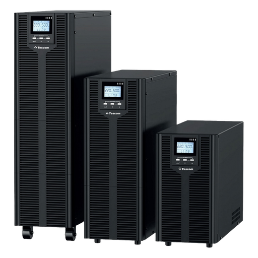 [TESCOM-TEOS-10KVA-20X7AH-900960164] TESCOM Teos+ 10 KVA Online 3F/1F UPS (900960164) (20x7A Akü)