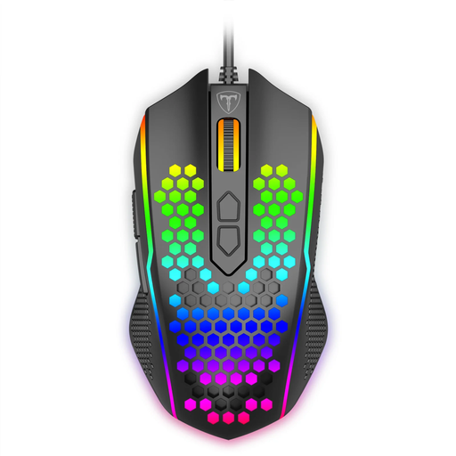 [T-TGM310-LIT] T-DAGGER T-TGM310-LIT, Imperial Lite, RGB Backlight, 8 Programlanabilir Buton, USB Kablolu, 10.00DPI, Gaming Mouse