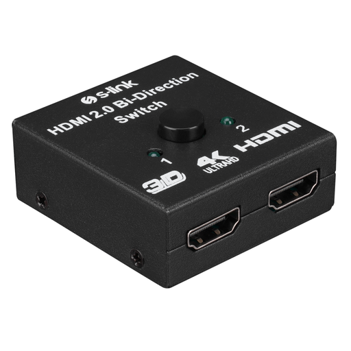 [SL-LU613] S-link SL-LU613, 2 Port HDMI, Çift Yönlü Switch ve Splitter