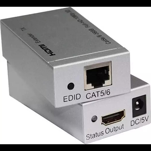 [HY-HDEX62] HYTECH HY-HDEX62, HDMI Exterder, Cat6 Kablo Üzerinde 60Metre Uzatıcı.
