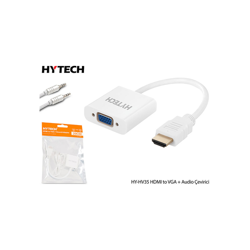 [HY-HV35] HYTECH HY-HV35, HDMI To VGA Çevirici