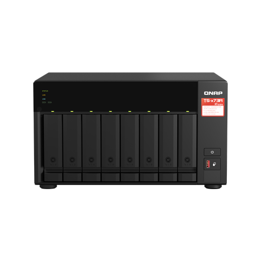 [TS-873A] QNAP TurboNAS TS-873A 8Gb Ram 8xYuvalı Tower NAS