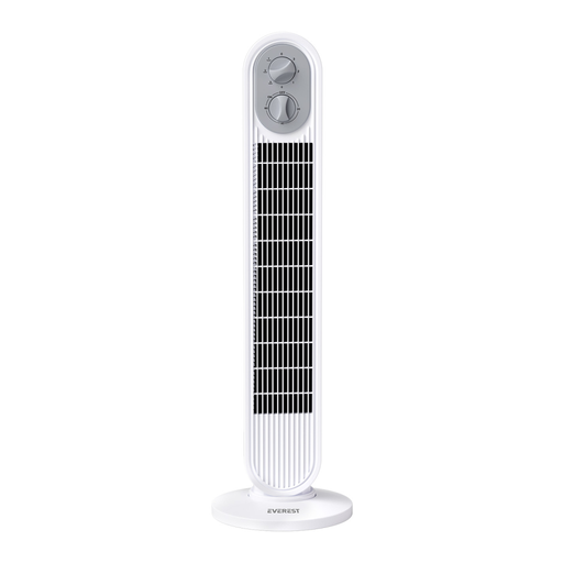 [FAN14] EVEREST FAN14, BEYAZ, 3 Kademeli Hız, Kule Tipi, 50W, Zamanlama Ayarlı, Sağ ve Sol Salınım,  Vantilatör