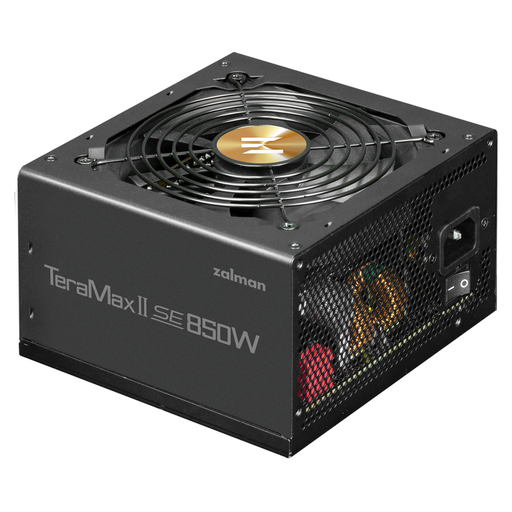 [ZM850-TMX2SE] ZALMAN ZM850-TMX2SE TeraMax2SE, 850W, 80Plus GOLD, ATX3.1, PCI5.1, Full Modüler, Aktif PFC, GAMING, ATX, Power Supply (PSU)
