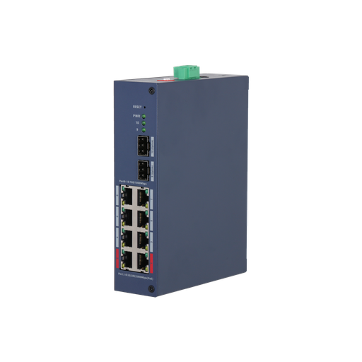 [CHS4210-8GT-110] DAHUA CHS4210-8GT-110, 8 Port, Gigabit, PoE 110W, 2 Port Uplink, 2 Port SFP, Cloud Yönetilebilir, Switch