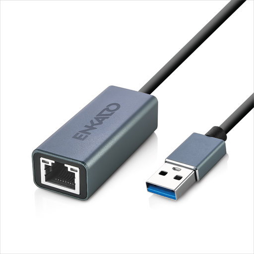 [EKD-TP44] ENKADO EKD-TP44, USB to RJ45, Metal, Ethernet Kartı