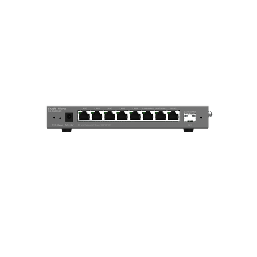 [RG-EG209GS] RUIJIE Reyee RG-EG209GS 9 Port, 1 Port SFP, Web Yönetilebilir, 200 Kullanıcı, Bulut Yönetimli Yönlendirici