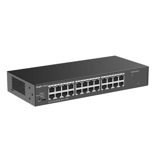 [RG-ES124G-L] RUIJIE REYEE RG-ES124G-L 24Port GigaBit Switch  Metal Kasa