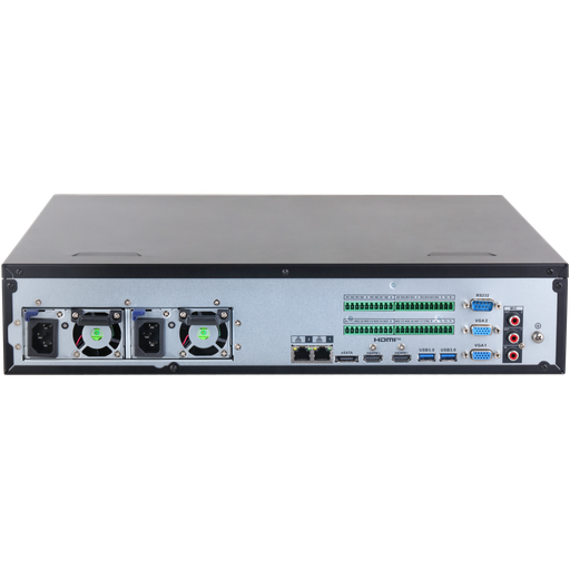 [NVR5864RH-XI] DAHUA  NVR5864RH-XI, 64Kanal, 32Mpix, H265+, 8 HDD Desteği, 1080P Kayıt, 512Mbps Bant Genişliği, 2 Port GigaBit Lan, RAID 0/15/6/10, Çift Power Supply, NVR