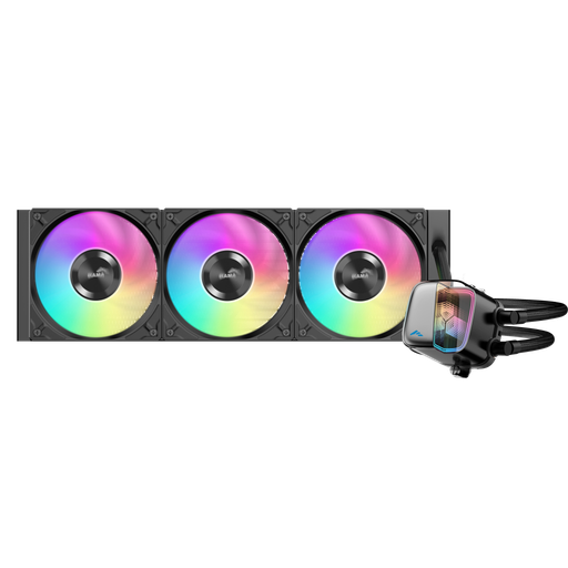 [SAMA-L70-360BK] SAMA L70-360BK, Black, 360mm, 3x120mm ARGB Fan, CPU Sıvı Soğutma