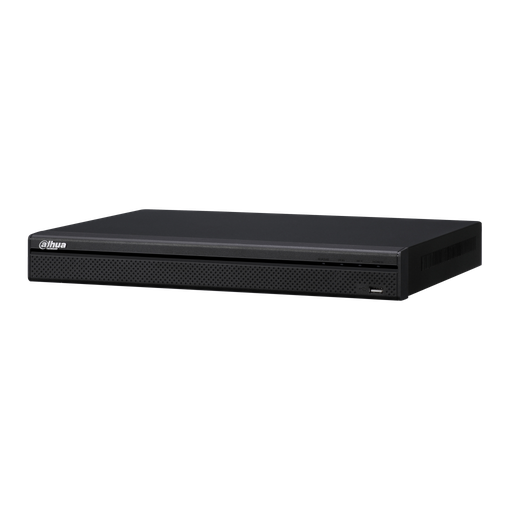 [NVR4216-16P-4KS3] DAHUA  NVR4216-16P-4KS3, 16Kanal PoE, 8Mpix, H265+, 2 HDD Desteği, 1080P Kayıt, 240Mbps Bant Genişliği, NVR