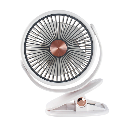 [FN-F70-BEYAZ] FENY FN-F70, BEYAZ, 3 Kademeli Hız, Mandal Ayak, 360derece Dönüş, 6" Kanat, Masaüstü, Dahili 1800mAh Bataryalı, Type-C Şarj Girişli, Vantilatör