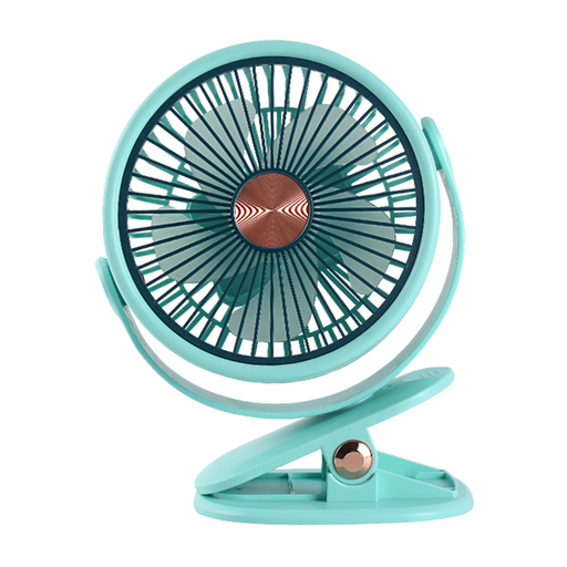 [FN-F70-YESIL] FENY FN-F70, YEŞİL, 3 Kademeli Hız, Mandal Ayak, 360derece Dönüş, 6" Kanat, Masaüstü, Dahili 1800mAh Bataryalı, Type-C Şarj Girişli, Vantilatör