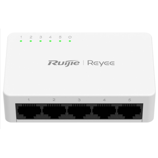 [RG-ES05F] RUIJIE REYEE RG-ES05F 5 Port MegaBit Switch  Plastik Kasa
