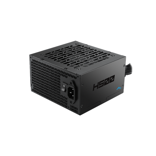 [SAMA-H500] SAMA H500, 500W, Black, 80 Plus, Aktif PFC, Siyah, GAMING, ATX, Power Supply (PSU)