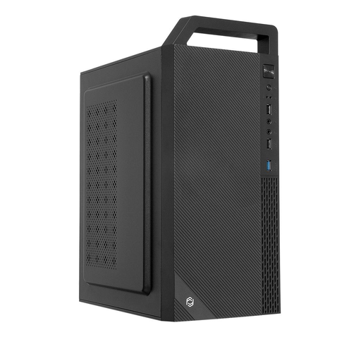 [FC-2725B] FRISBY FC-2725B, 1x80mm Fan, Siyah, 300W, USB 3.0, mATX, Mini Tower, Kulplu Kurumsal KASA