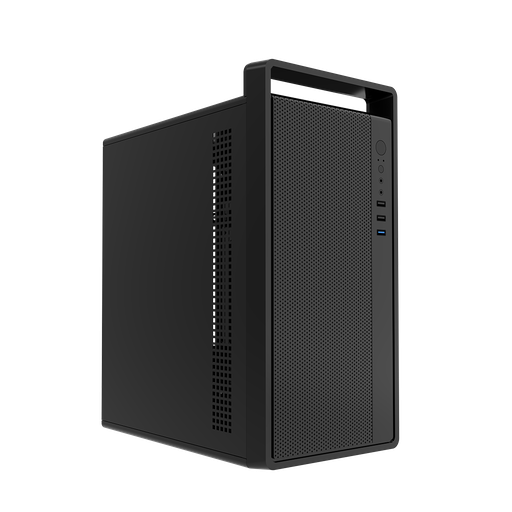 [FC-2745B] FRISBY FC-2745B, 1x120mm Fan, Siyah, 550W, USB 3.0, mATX, Mini Tower, Kulplu Kurumsal KASA