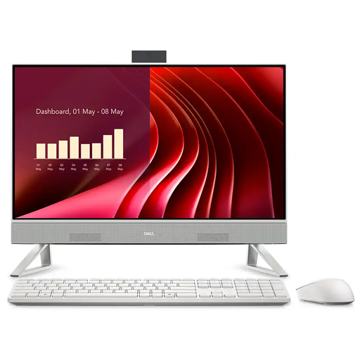 [EC242501020UBU] DELL AIO 24 EC242501020UBU, i5-1334U, 23,8"  FHD Ekran, 16Gb DDR5 Ram, 512Gb SSD, Wi-Fi, Type-C, Paylaşımlı Ekran Kartı, Free Dos, All In One PC