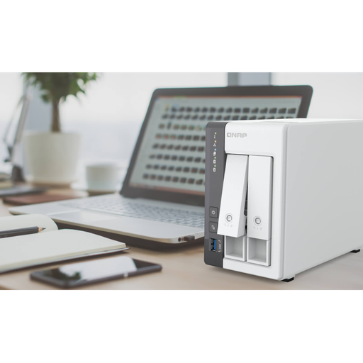 [TS-216-G] QNAP TurboNAS TS-216-G, 4Gb Ram, 2xYuvalı, Tower NAS