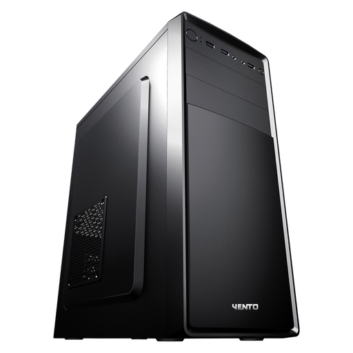[VS121S-350] VENTO VS121S, 350W, Siyah, ATX, Tower, Kurumsal, KASA