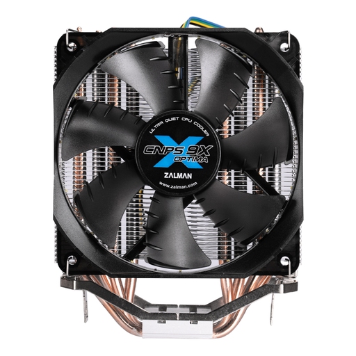 [CNPS9X-OPTIMA] ZALMAN CNPS9X OPTIMA, 12cm Fan, CPU Kule Tipi Hava Soğutma, Beyaz Led, 4 adet Bakır Isı Borusu (AMD ve INTEL Tüm işlemciler ile uyumlu)