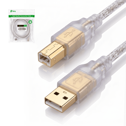 [FN-U3003] FENY FN-U3003, USB Yazıcı Kablosu, %100 Bakır, 3 Metre