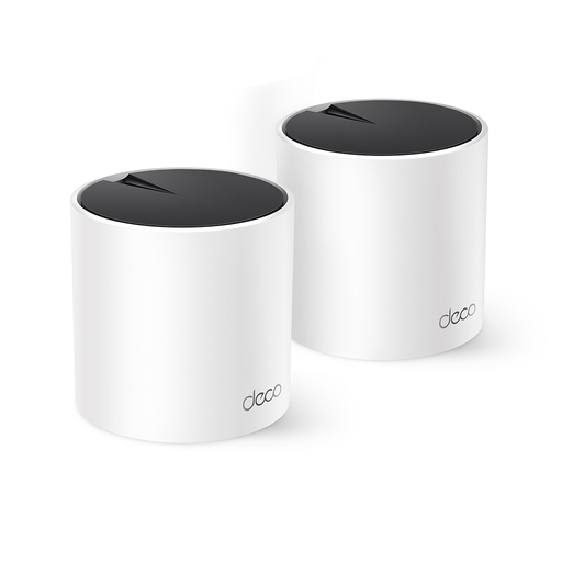 [DECO-X55-2] TP-LINK DECO-X55, AX3000, İkili Mesh, 3000Mbps Dual Band, WiFi6, 3Port Gigabit Lan, 420m2 Çekim Alanı, Router, Geniş Alan İnternet Ağı Sağlayıcısı