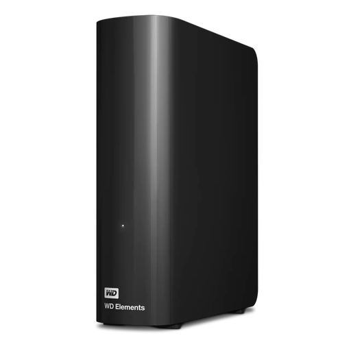 [WDBWLG0100HBK-EESN] WD WDBWLG0100HBK-EESN, Elements, 10TB, 3.5", USB3.0, Masaüstü, Harici HDD, Siyah (Türkiye Distribütörü Garantili)