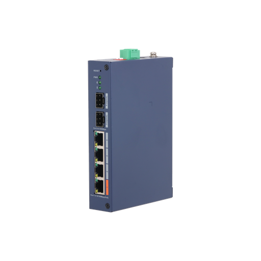 [CHS4206-4ET-60] DAHUA CHS4206-4ET-60, 4 Port, Megabit, PoE 60W, 2 Port SFP, Cloud Yönetilebilir, Switch