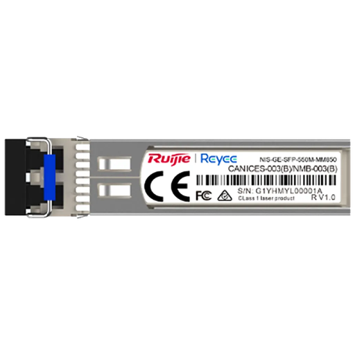 [NIS-GE-SFP-550M-MM850] RUIJIE NIS-GE-SFP-550M-MM850, 850nm, 500mt, Multimode SFP Modül