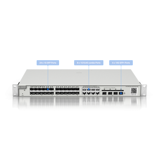 [RG-NBS5200-24SFP-8GT4XS] RUIJIE REYEE RG-NBS5200-24SFP/8GT4XS 24 Port  1G SFP, 8x1000 Mbit Combo, 4X10G SFP L2 Yönetilebilir Switch