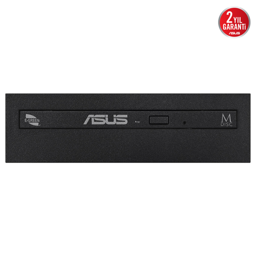 [DRW-08D6MT-BLK] ASUS DRW-08D6MT/BLK 8X DVD Yazıcı, M-Disc Destekli SATA Bulk Siyah