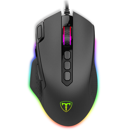 [T-TGM305-A] T-DAGGER T-TGM305-A, Bettle Air, RGB Backlight, 10 Programlanabilir Buton, USB Kablolu, 8.00DPI, Gaming Mouse